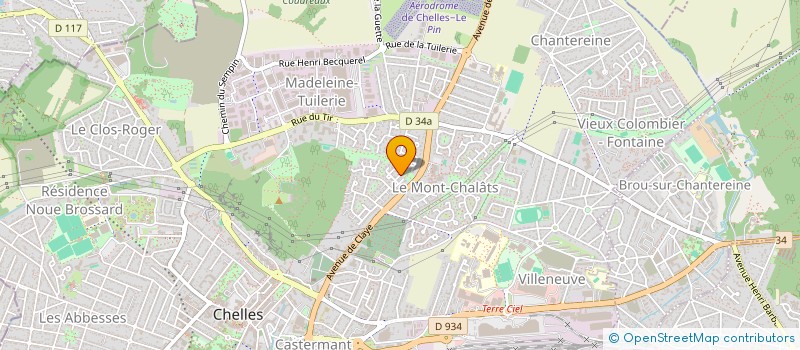 localisation de l'entreprise SB INVEST  CHELLES