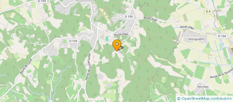 localisation de l'entreprise SB INVEST  ROUSSILLON