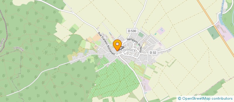 localisation de l'entreprise SB&LA  CORMICY