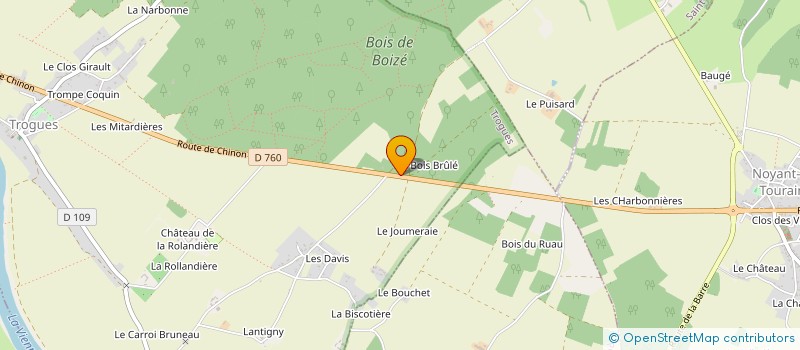 localisation de l'entreprise SB MACHA à TROGUES