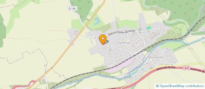 localisation de l'entreprise SB METAL  VALLEROY