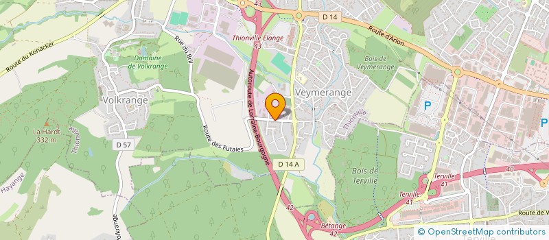 localisation de l'entreprise SB NETTOYAGE  THIONVILLE