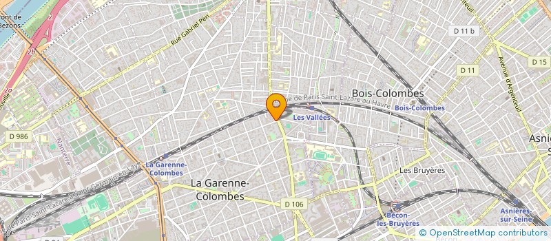 localisation de l'entreprise SB NICE à LA GARENNE-COLOMBES