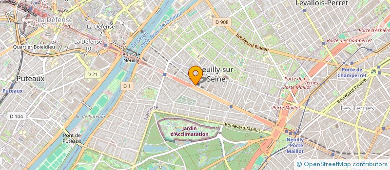 localisation de l'entreprise SB OPTIMIUM CONSEIL à NEUILLY-SUR-SEINE