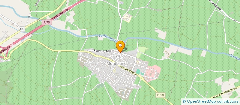 localisation de l'entreprise SB PASSION à LATTES