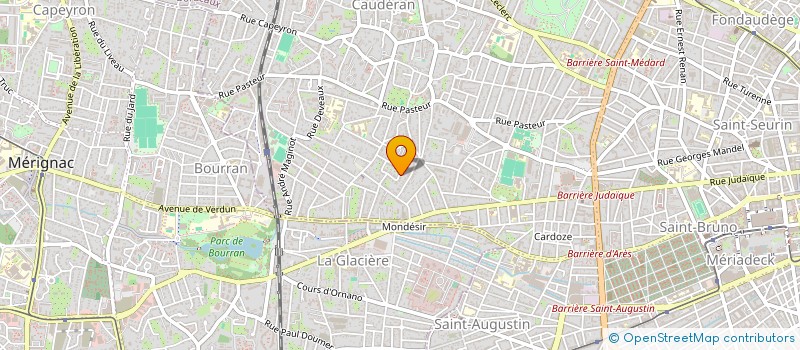 localisation de l'entreprise SB PHYSIO  BORDEAUX