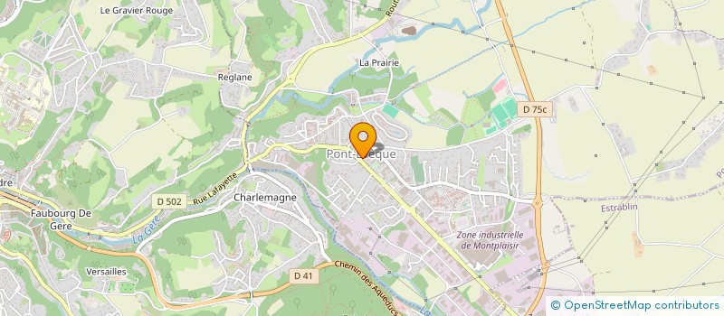 localisation de l'entreprise SB PONT-EVEQUE  PONT-EVEQUE