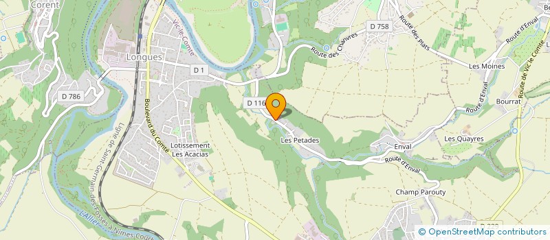 localisation de l'entreprise SB + PRO  VIC-LE-COMTE