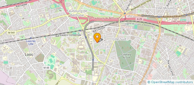 localisation de l'entreprise SB PRO VTC à LILLE