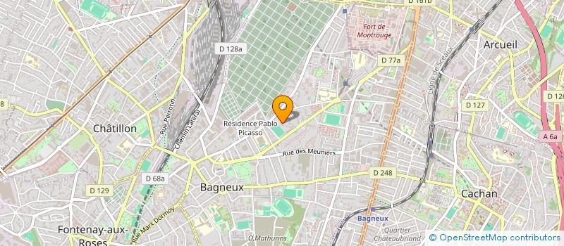 localisation de l'entreprise SB RENOV à BAGNEUX
