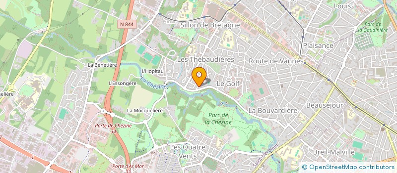 localisation de l'entreprise SB RENOV  SAINT-HERBLAIN