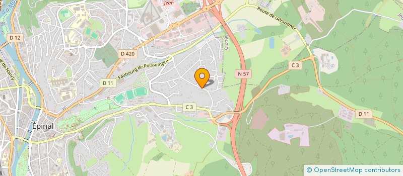 localisation de l'entreprise SB RENOVATION  EPINAL