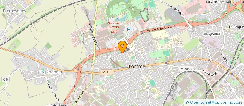localisation de l'entreprise SB RENOVATION à LILLE