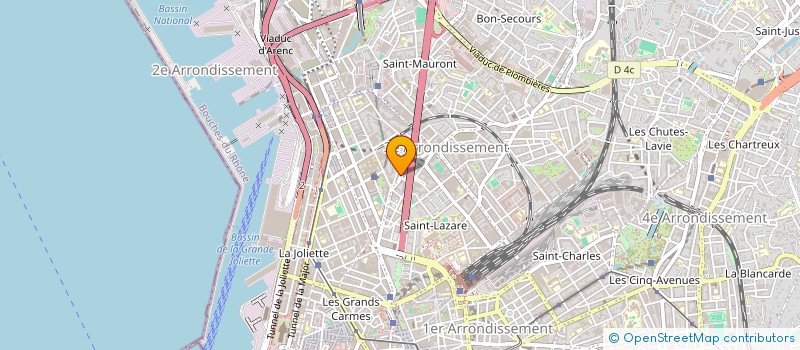 localisation de l'entreprise SB RENOVATION à MARSEILLE