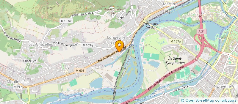 localisation de l'entreprise SB RESTAURATION  LONGEVILLE-LES-METZ