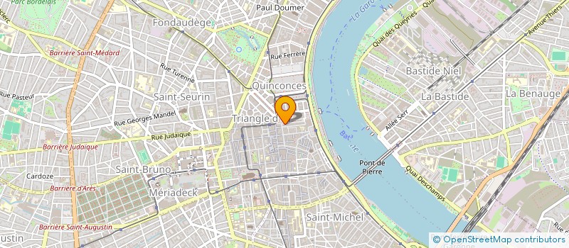 localisation de l'entreprise SB SECURITE à BORDEAUX