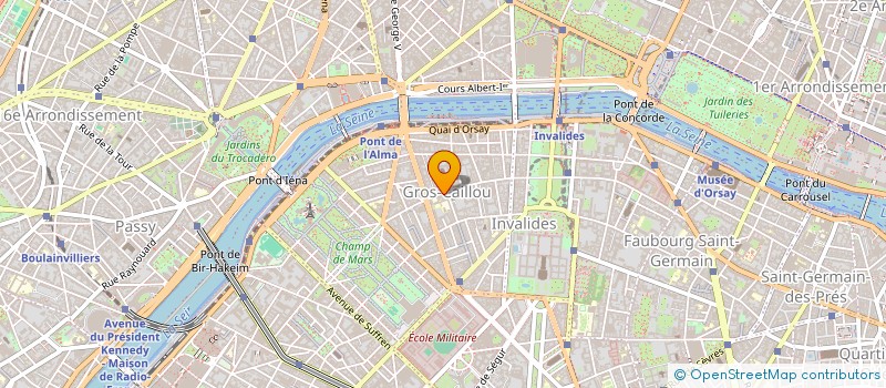 localisation de l'entreprise SB SERVICE à CLICHY