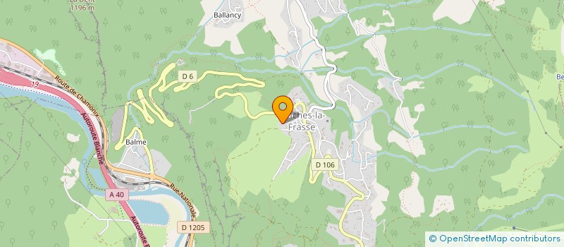 localisation de l'entreprise SB SOLUTION BOIS  ARACHES-LA-FRASSE