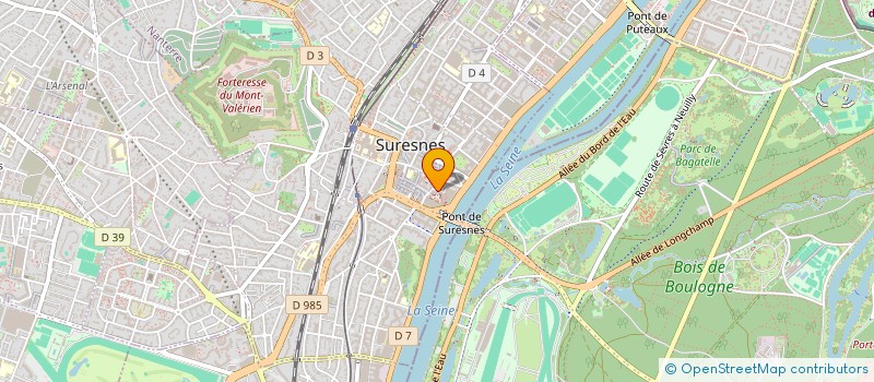 localisation de l'entreprise SB SURESNES à SURESNES