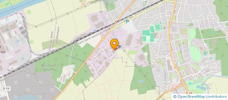 localisation de l'entreprise SB TRANS à MUREAUX (LES)
