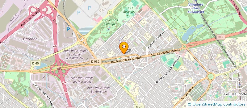 localisation de l'entreprise SB TRANSPORT à DRANCY