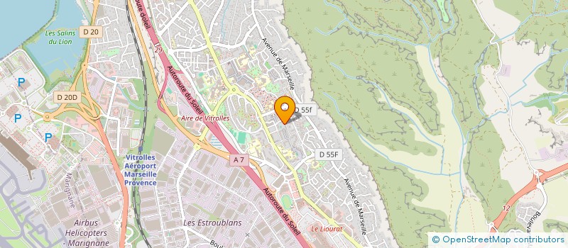 localisation de l'entreprise SB TRANSPORT LOGISTIQUE à VITROLLES