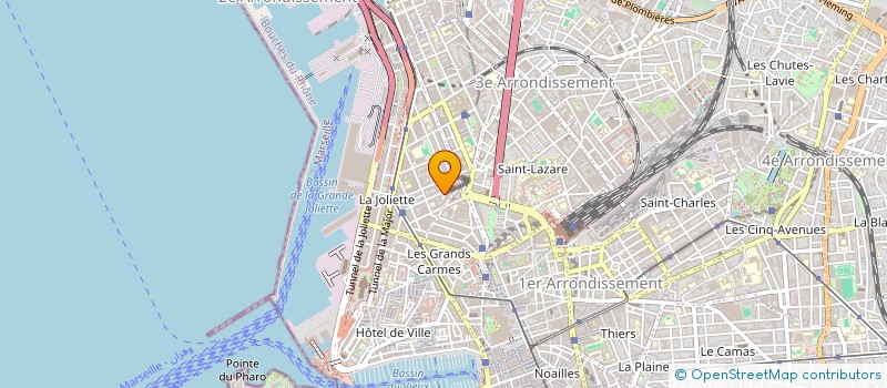 localisation de l'entreprise SB TRAVAUX à MARSEILLE