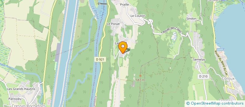 localisation de l'entreprise SB VIAGER  AIX-LES-BAINS