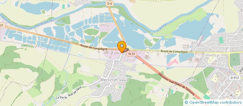 localisation de l'entreprise SB VILLERS  MERCIN-ET-VAUX