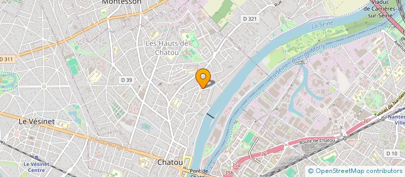 localisation de l'entreprise SB19 à CHATOU