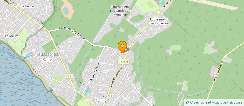 localisation de l'entreprise SB2C  LANTON