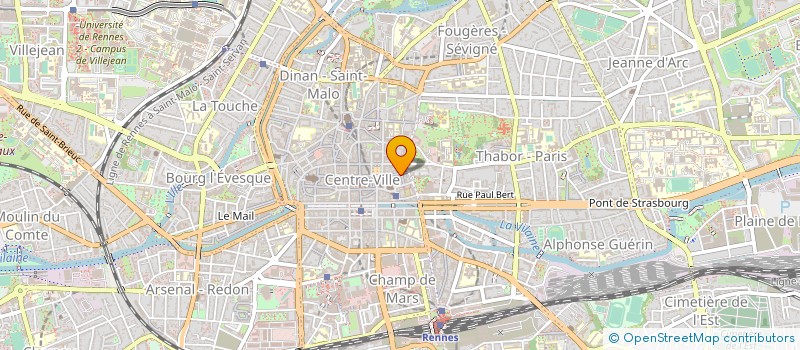 localisation de l'entreprise SB2F GESTION PRIVEE  RENNES