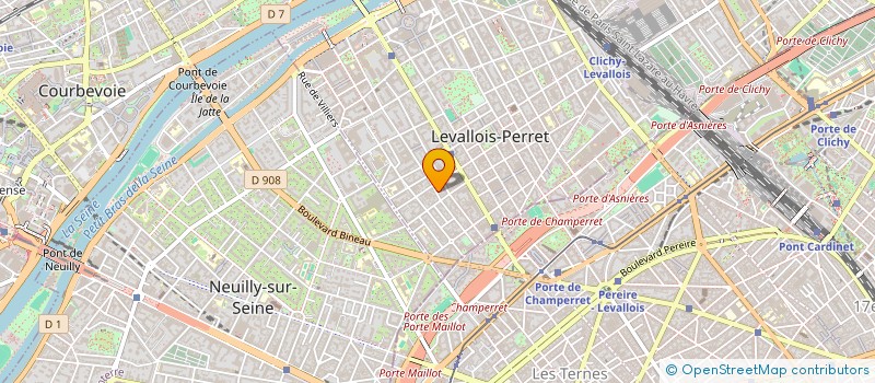 localisation de l'entreprise SB2G à LEVALLOIS-PERRET