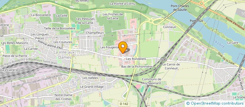localisation de l'entreprise SB2M  LA VILLE-AUX-DAMES