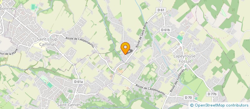 localisation de l'entreprise SB3+  CASTELMAUROU