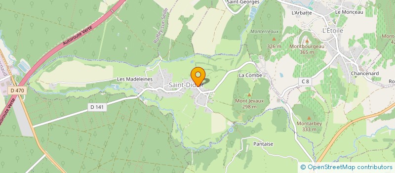 localisation de l'entreprise SB3 LOCATION  SAINT-DIDIER