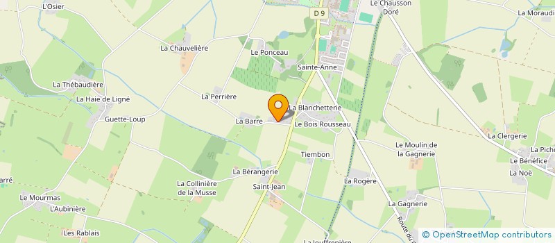 localisation de l'entreprise SB3E  CELLIER (LE)