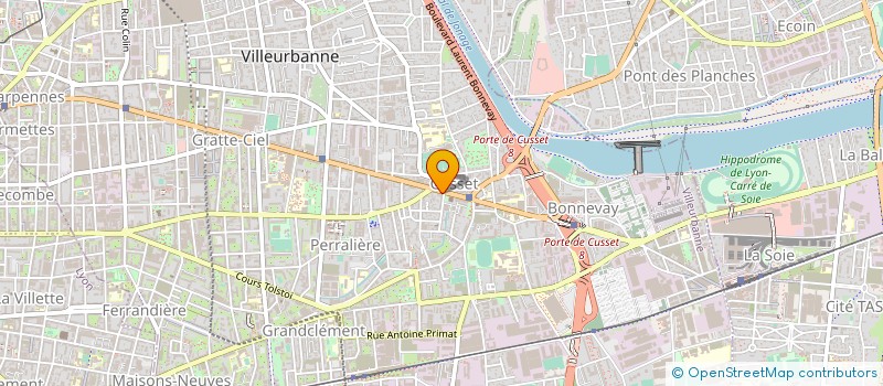 localisation de l'entreprise SB3N  VILLEURBANNE