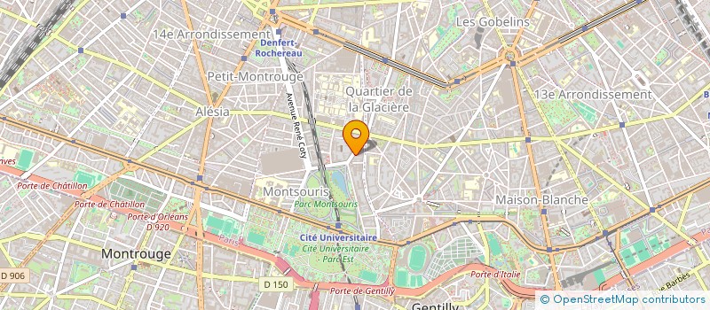 localisation de l'entreprise SBA 2000  PARIS