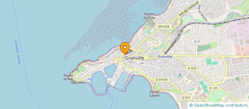 localisation de l'entreprise SBA à GRANVILLE
