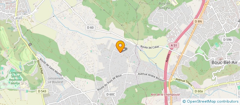 localisation de l'entreprise SBA  CABRIES