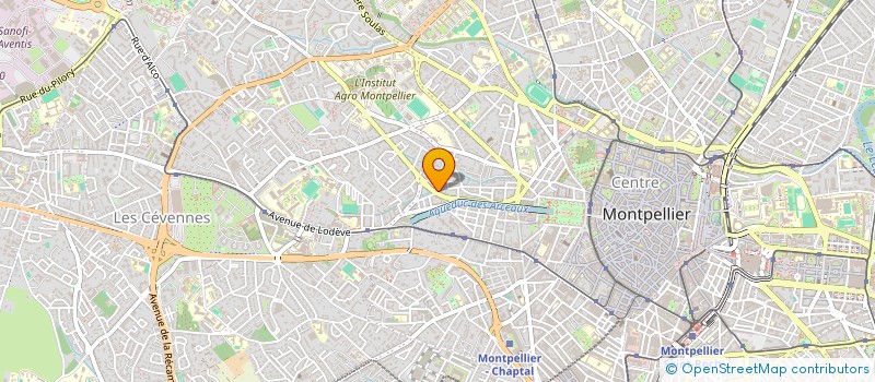 localisation de l'entreprise SBA à MONTPELLIER