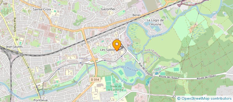 localisation de l'entreprise SBA BATI à SARTROUVILLE