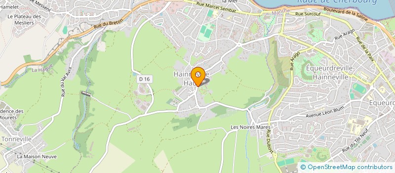 localisation de l'entreprise SBA CAPITAL  CHERBOURG-EN-COTENTIN