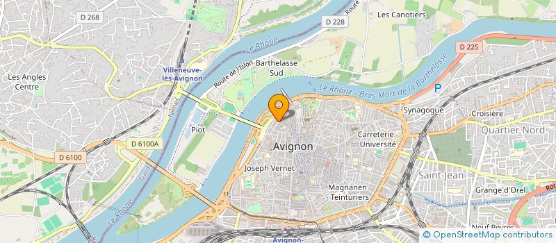 localisation de l'entreprise SBA INVEST  AVIGNON