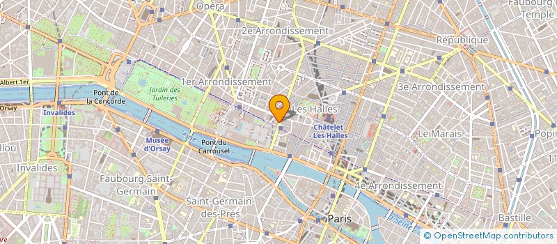 localisation de l'entreprise SBA PARIS à PARIS