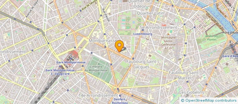 localisation de l'entreprise SBA VINS à PARIS