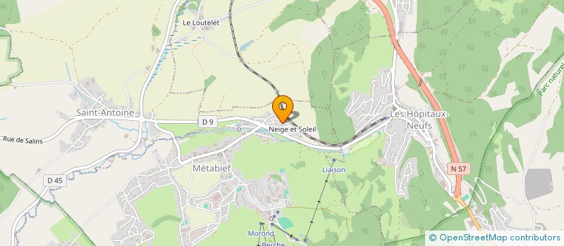 localisation de l'entreprise SBAB  METABIEF