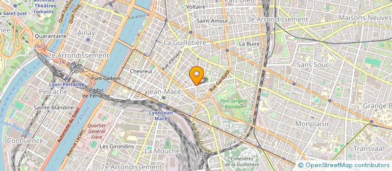 localisation de l'entreprise SBAD ALPINE  LYON