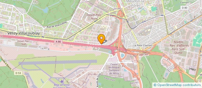 localisation de l'entreprise SBAG à VELIZY-VILLACOUBLAY
